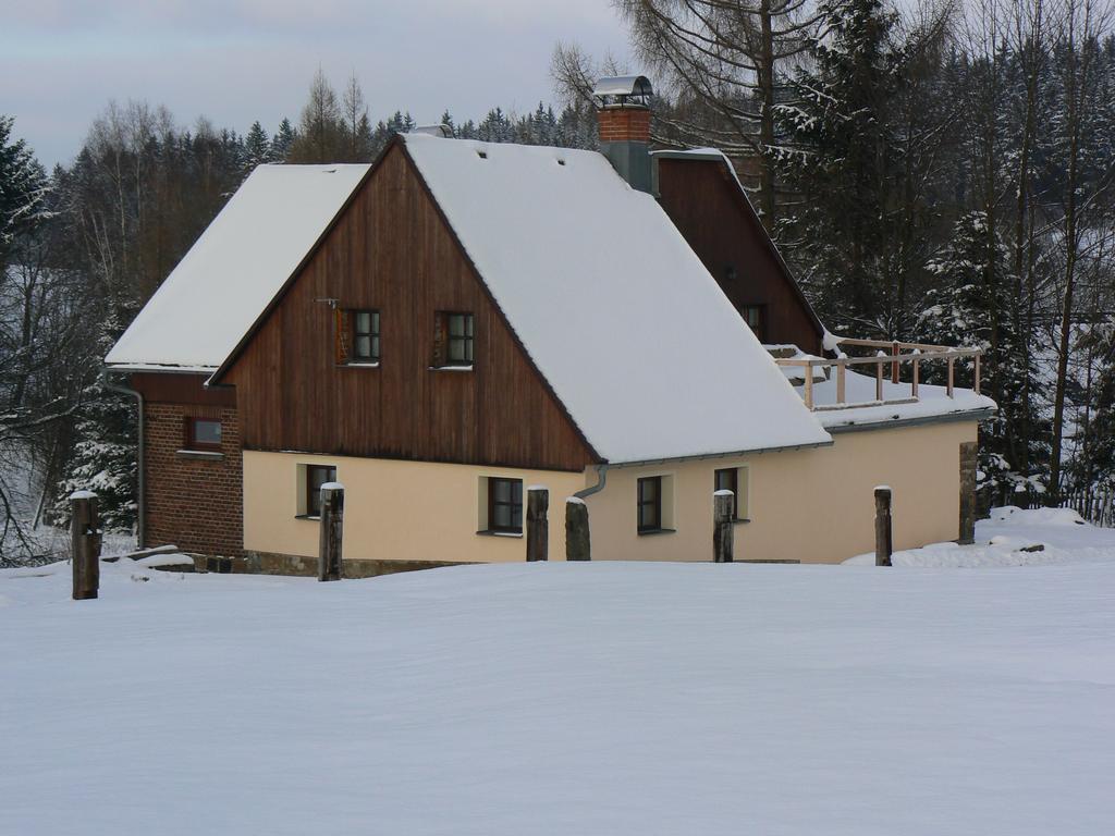 Chalupa Na Louce Salmov Villa Mikulášovice Kamer foto